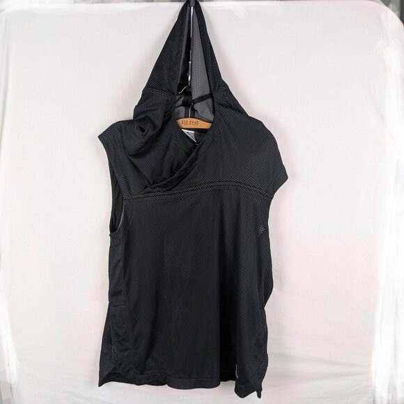 Adidas x Title IX Mesh Hoodie Tank – Black Grey Women’s XXL - SPORTY - Picture 4 of 7